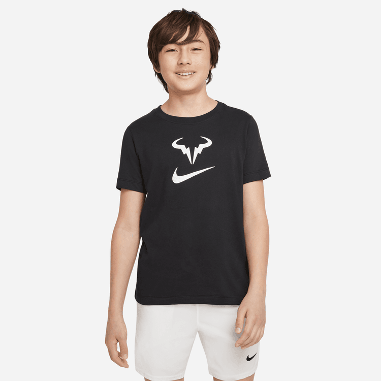 Nike Dri-Fit Rafa Erkek Çocuk Tenis Tişörtü
