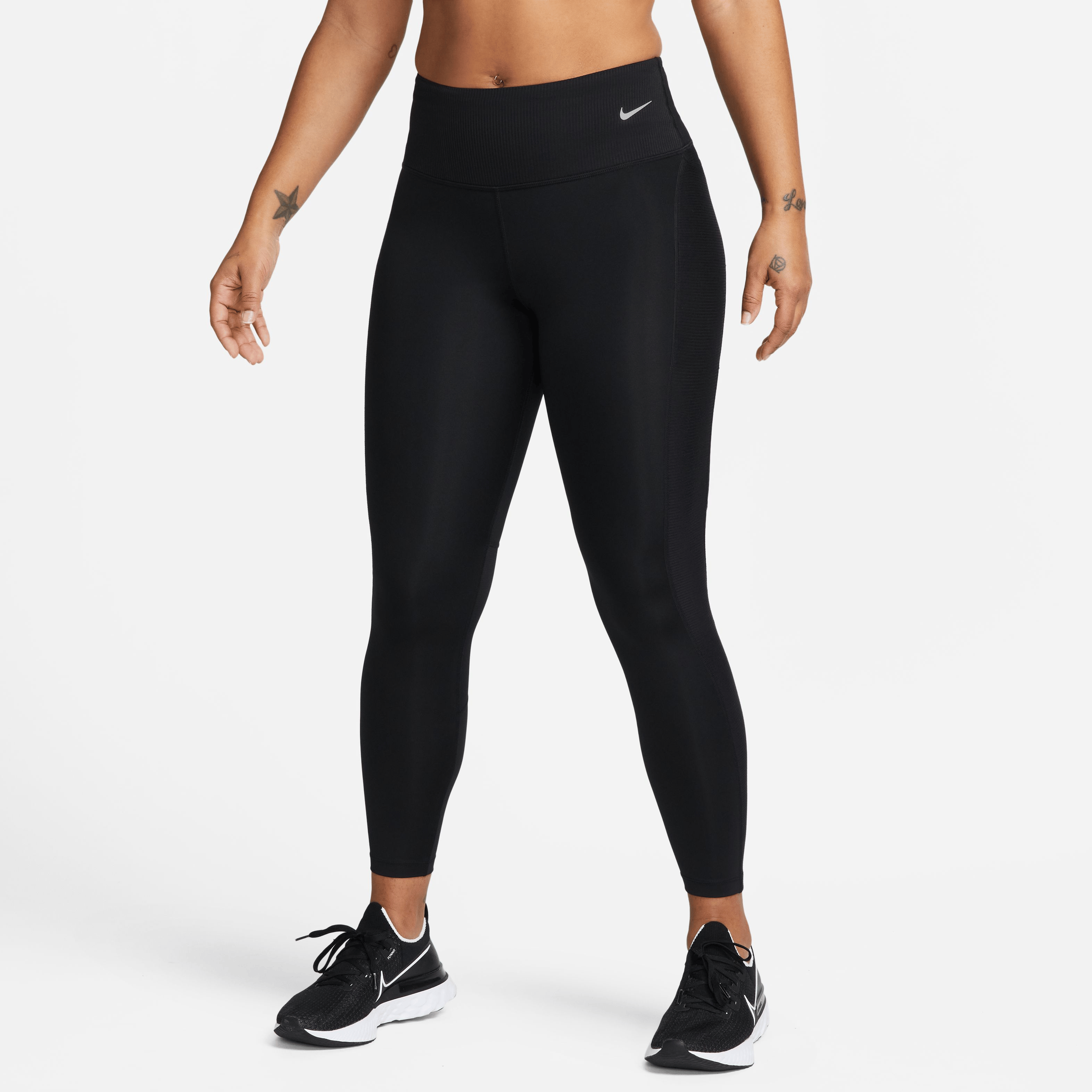 Nike Fast Mid-Rise 7/8 Running Leggings with Pockets