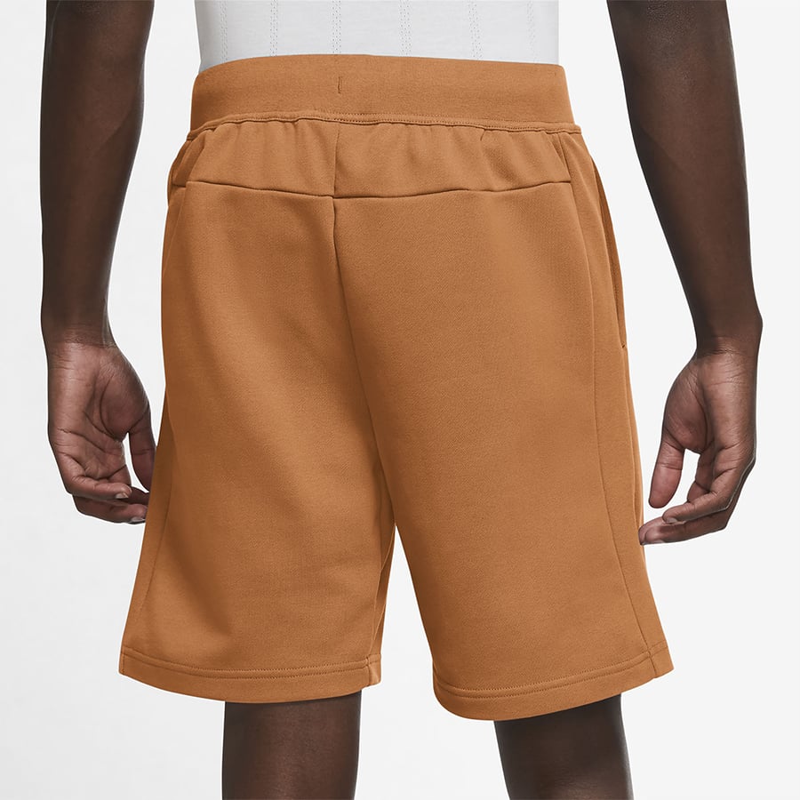 Nike sportswear heritage fleece shorts hot sale