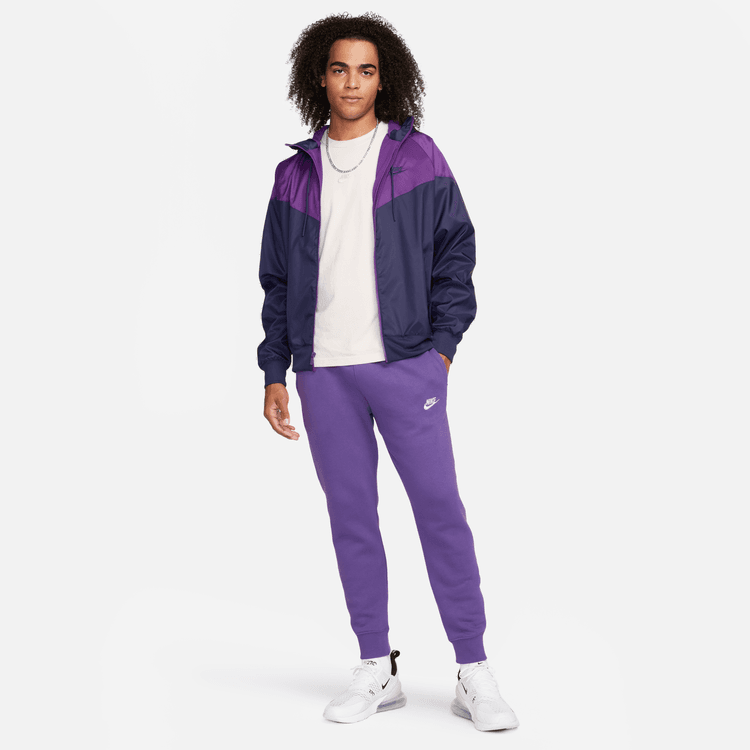 Nike sportswear windrunner purple discount