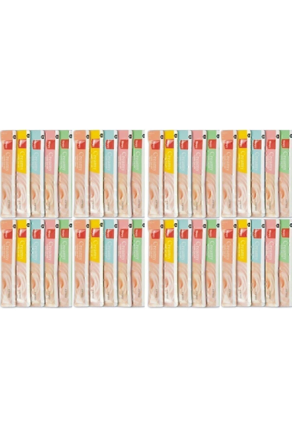 Wanpy Creamy Cat Treat Karışık Krema Sıvı Kedi Ödül Maması 14 Gr X