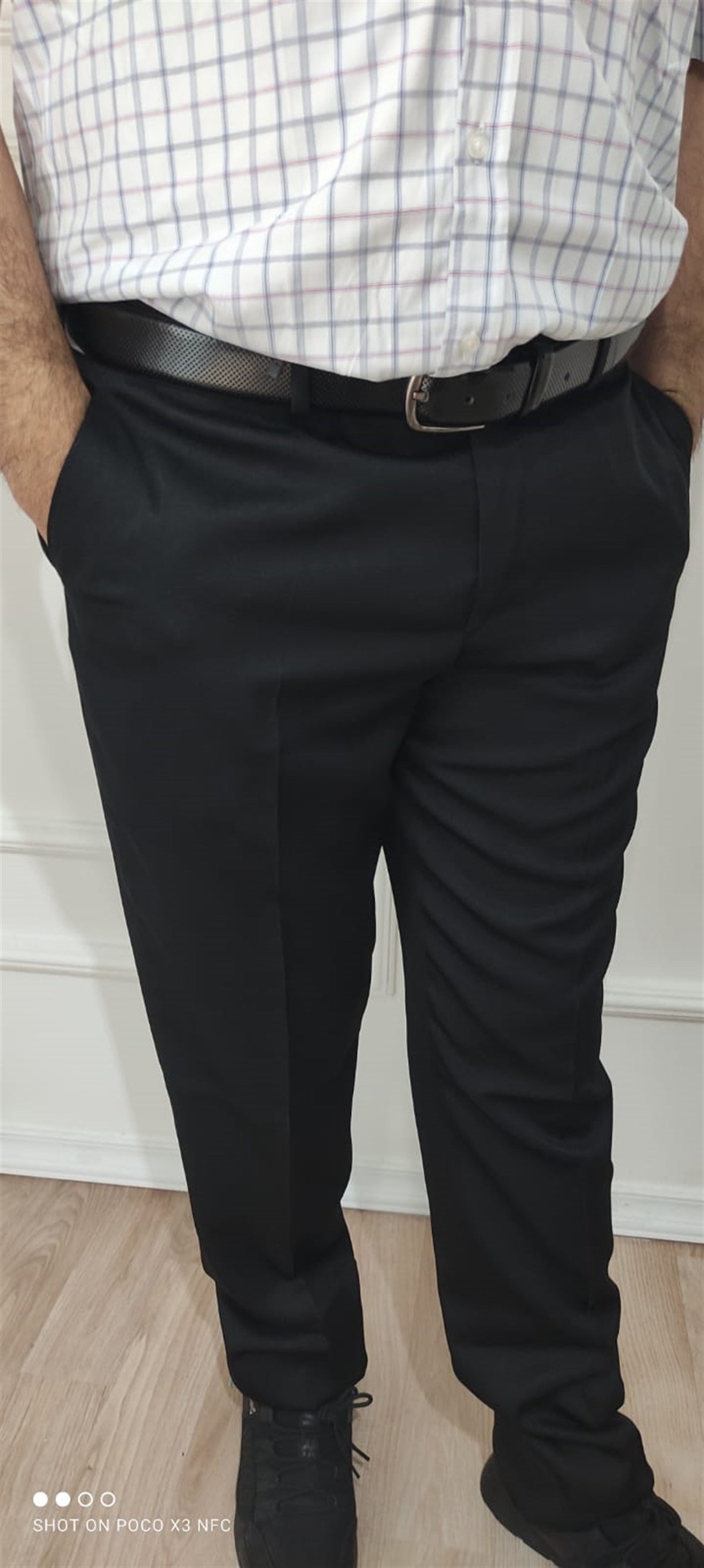 Erkek Klasik Rahat Kesim Kumaş Pantolon | Nacar Çarşı