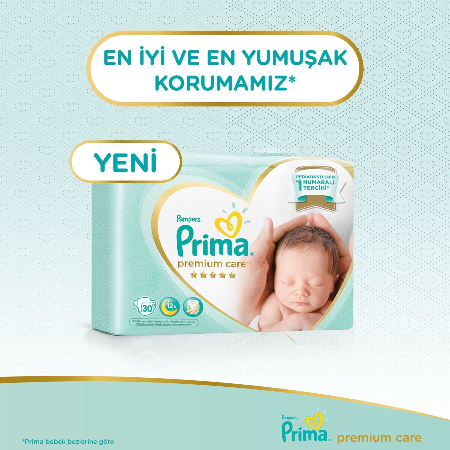 Prima Bebek Bezi Premium Care Yenidoğan 56Lı