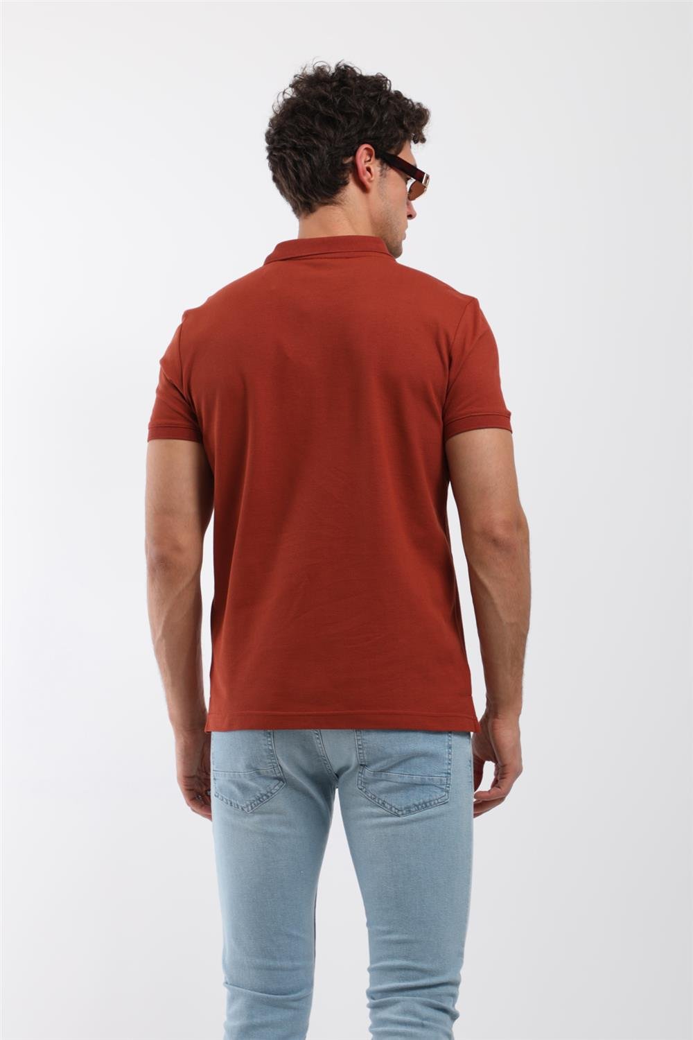 3000 Polo Yaka Basic Regular Fit Erkek T-shirt