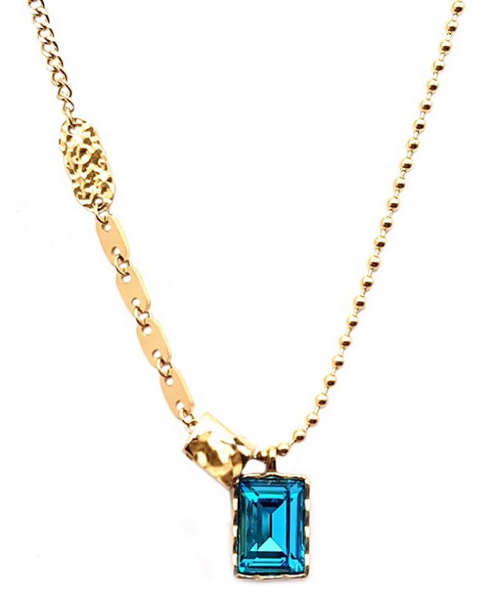 Blue 2024 stone chain
