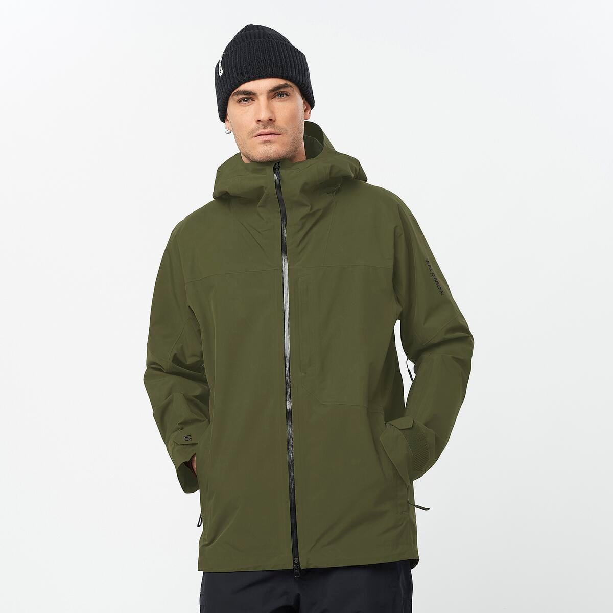 Salomon Charger Gore-Tex 2L Erkek Kayak Montu - Yeşil