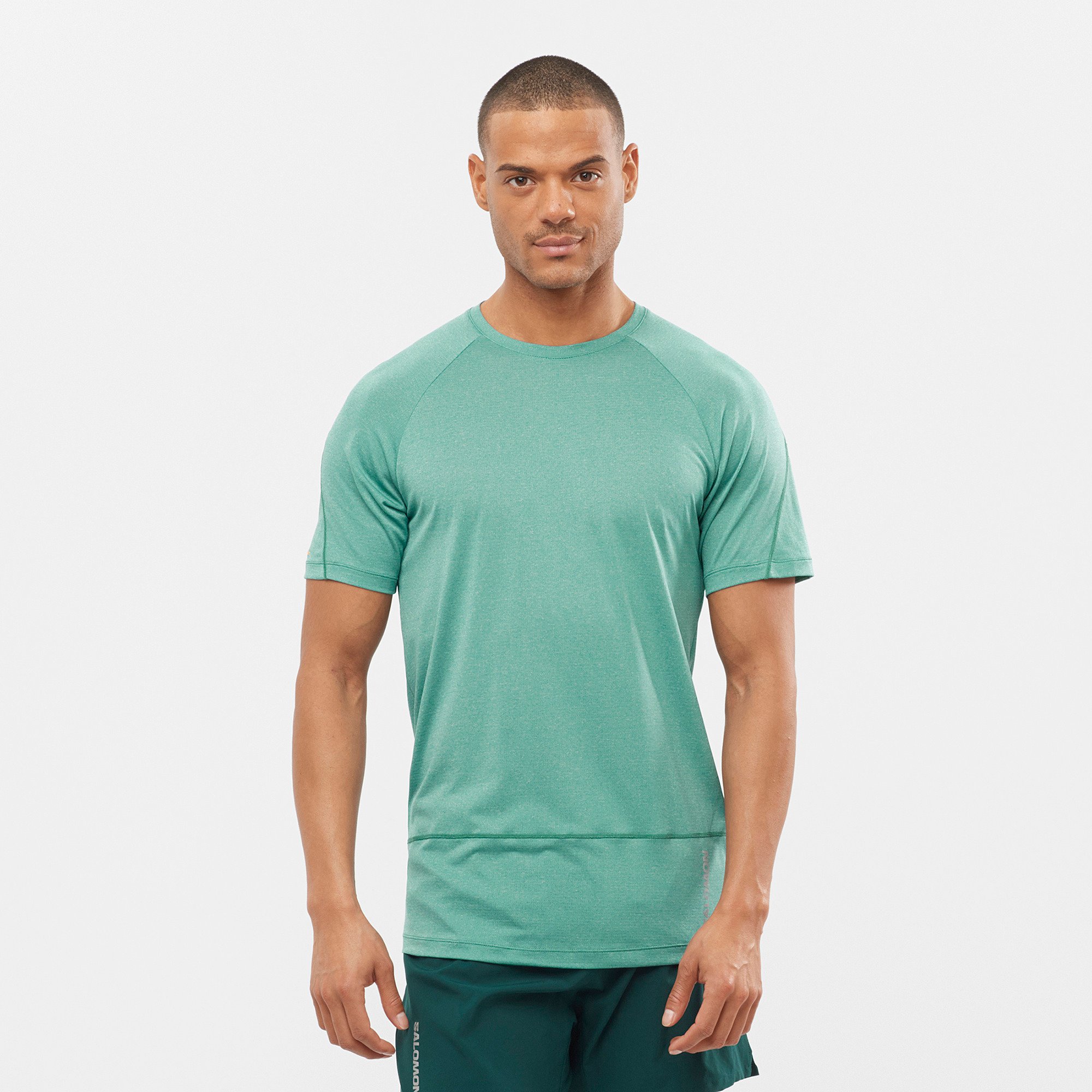 Cross Run Erkek Kısa Kollu Koşu T-Shirt | Salomon