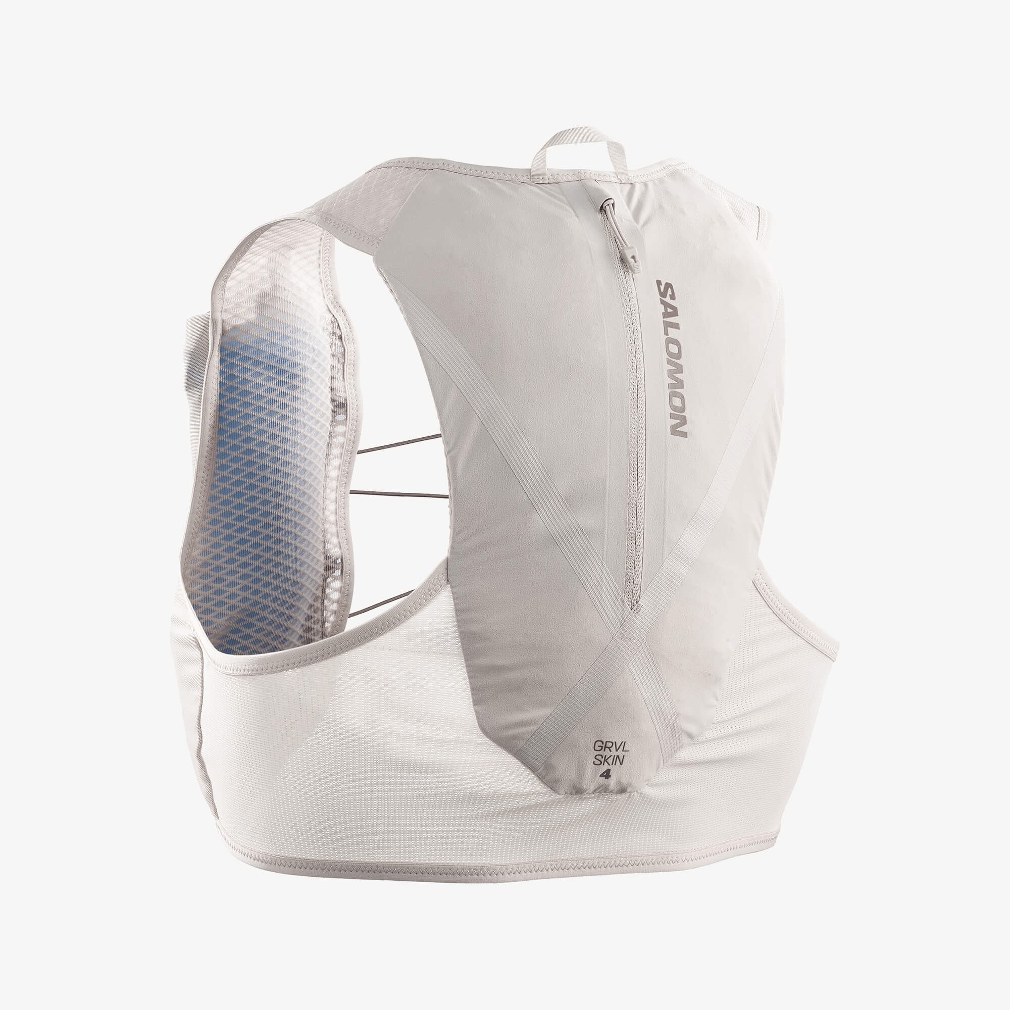 く*し様 Salomon GRVL SKIN 4 Salomon GRVL SKIN 4 Koşu Çantası Silver Cloud LC2854900