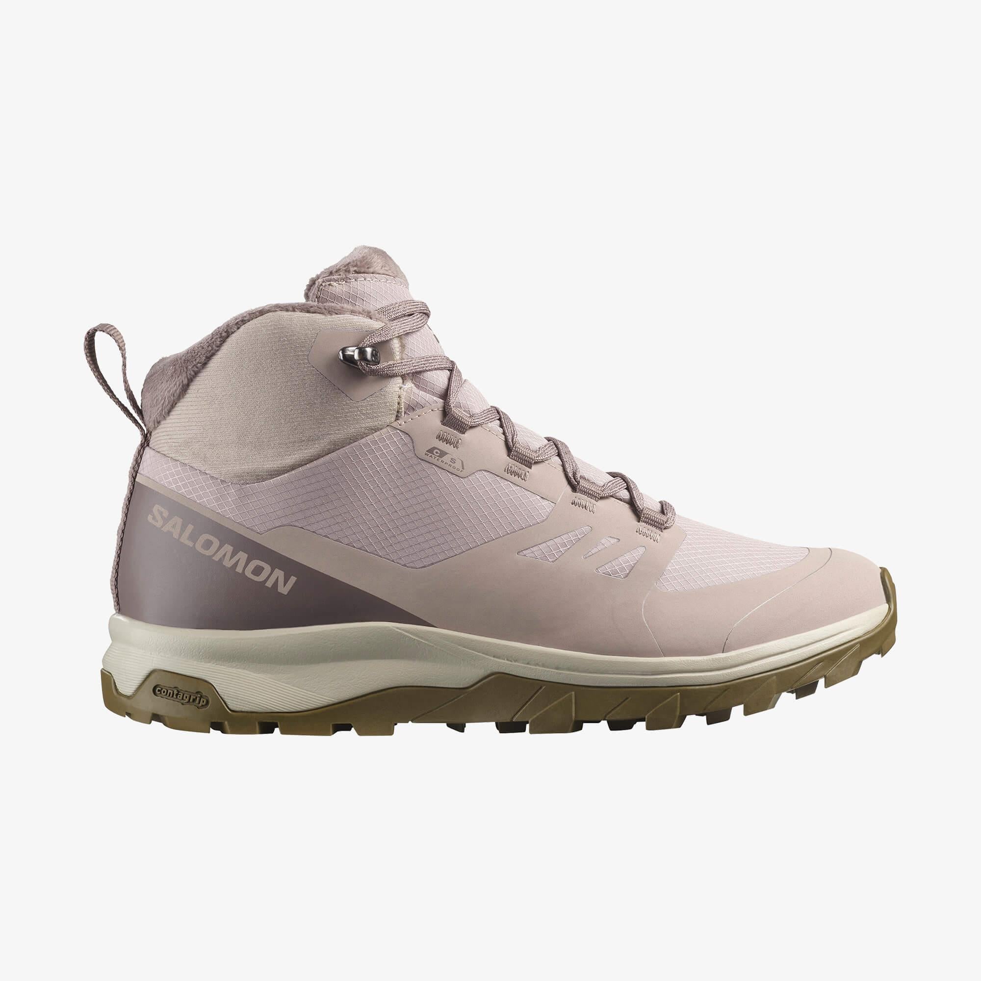 Salomon OUTSNAP WATERPROOF Kadın Outdoor Botu Etherea L47854100