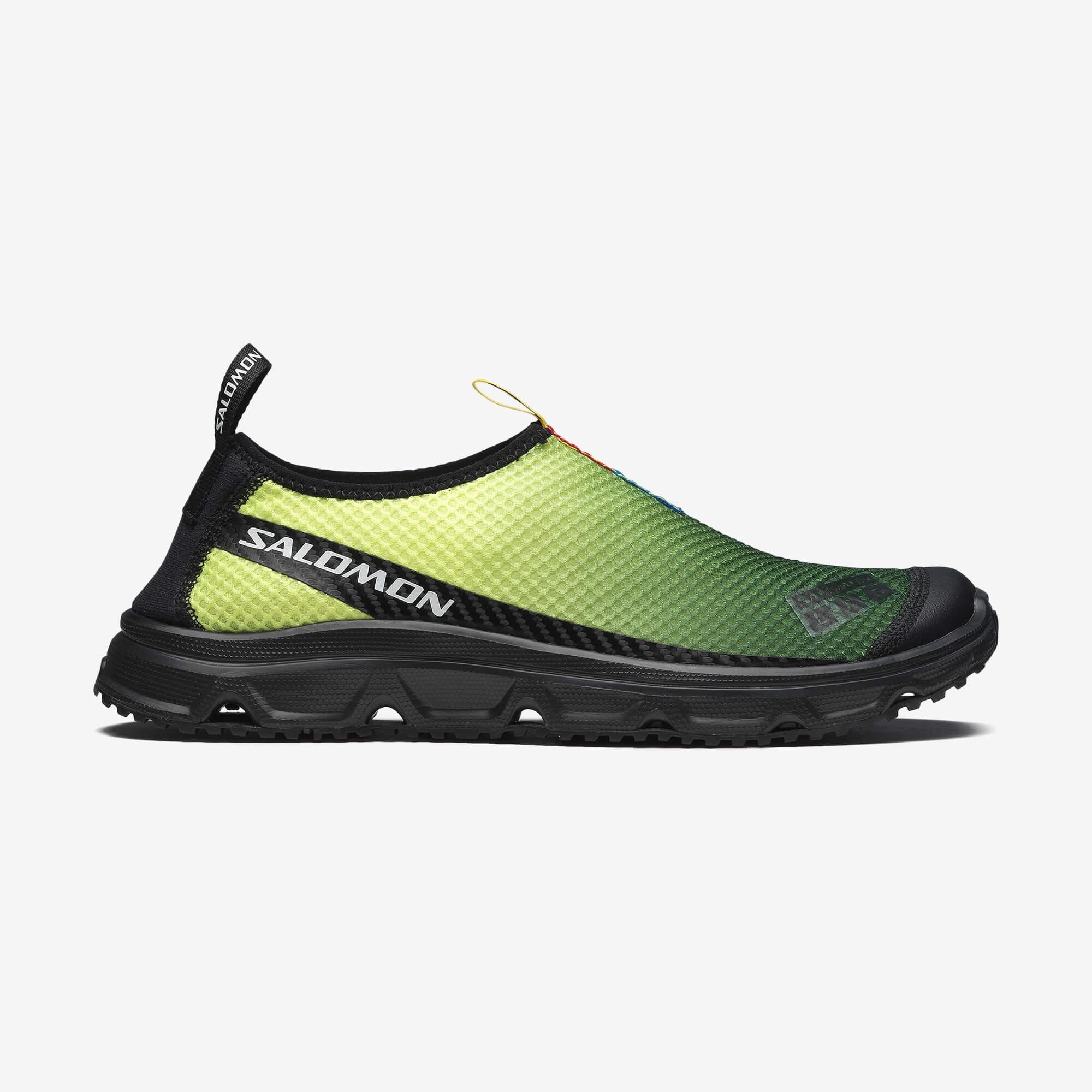SALOMON 蛍光グリーン ウィンドブレーカー S Salomon RX MOC 3.0 Unisex Sneaker Eden L47757600