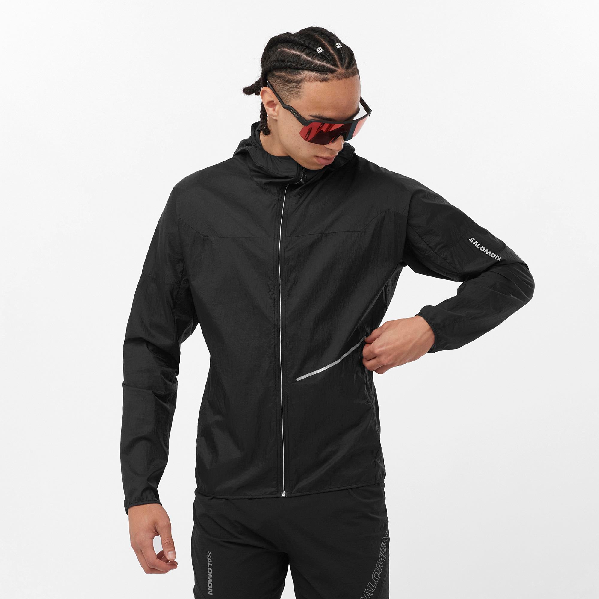 Salomon Sense Aero Erkek Rüzgarlık - Siyah