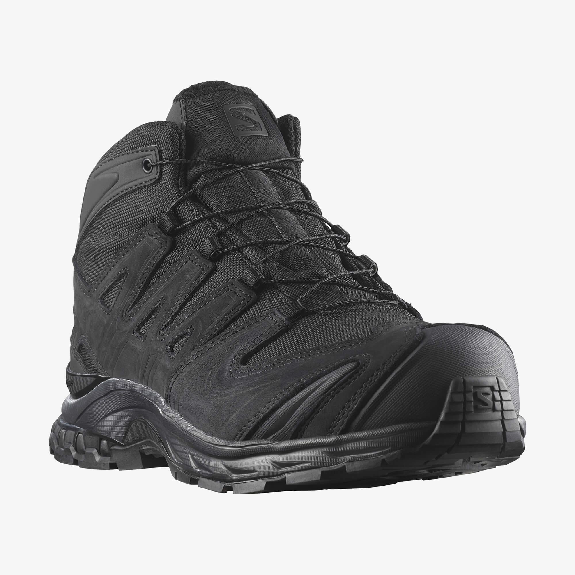 個人装備 SALOMON XA FORCES MID GTX EN BLACK Salomon Xa Forces Mid Gore-Tex Black L40921800