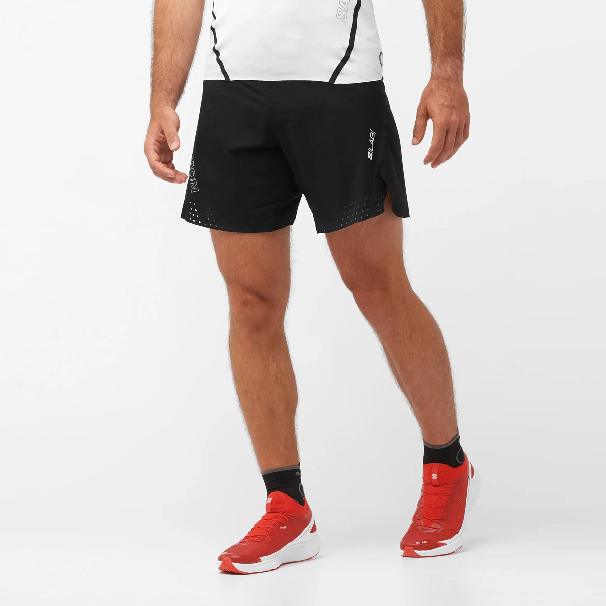 Salomon S/LAB Speed 2IN1 Erkek Koşu Şortu - Siyah
