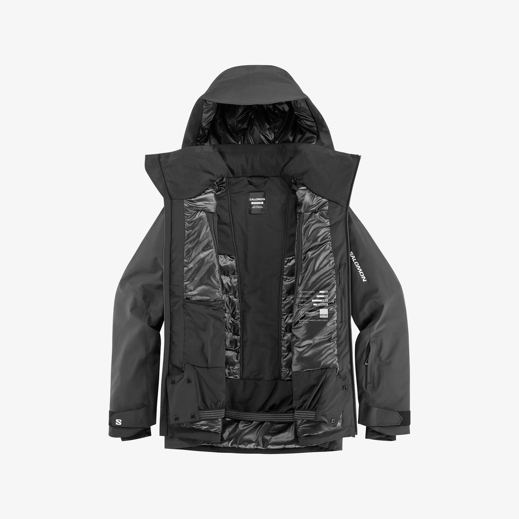 Salomon SPECTRAL Erkek Kayak Montu Deep Black LC2637300