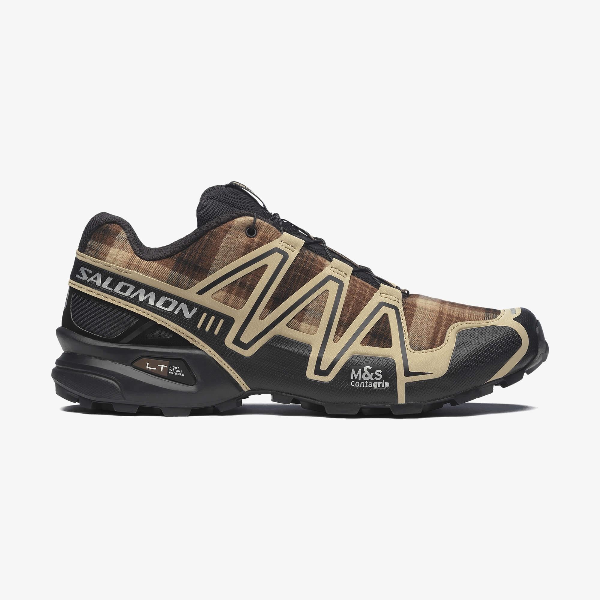 SALOMON×SALOMON×FLUX3点セット！2628 Salomon SPEEDCROSS 3 HOLIDAY Unisex Sneaker Black L47793400