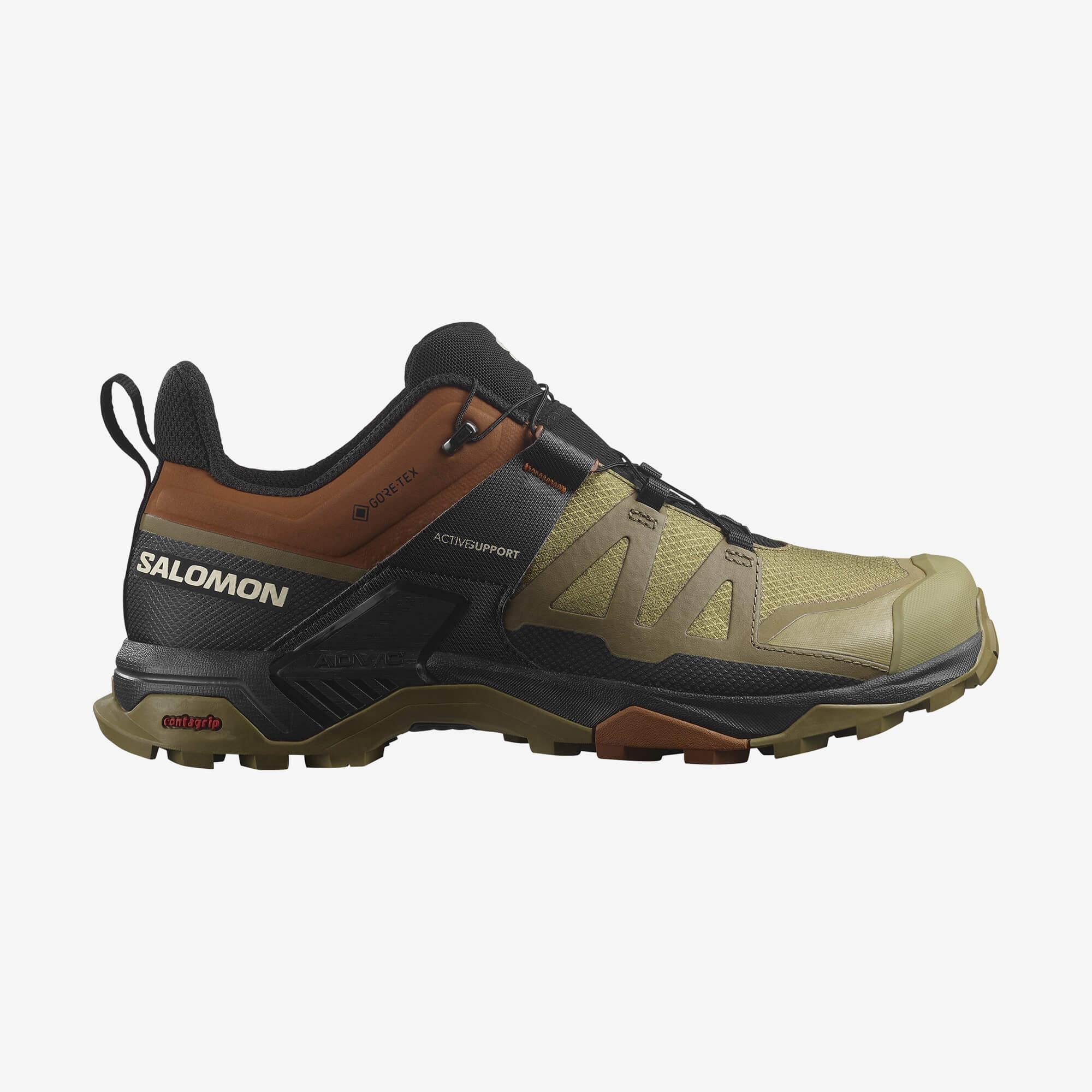 SALOMON X ULTRA 4 WIDE GTX スニーカー28.5 EEE Salomon X Ultra 4 Gore-Tex Erkek Outdoor Ayakkabı - Haki