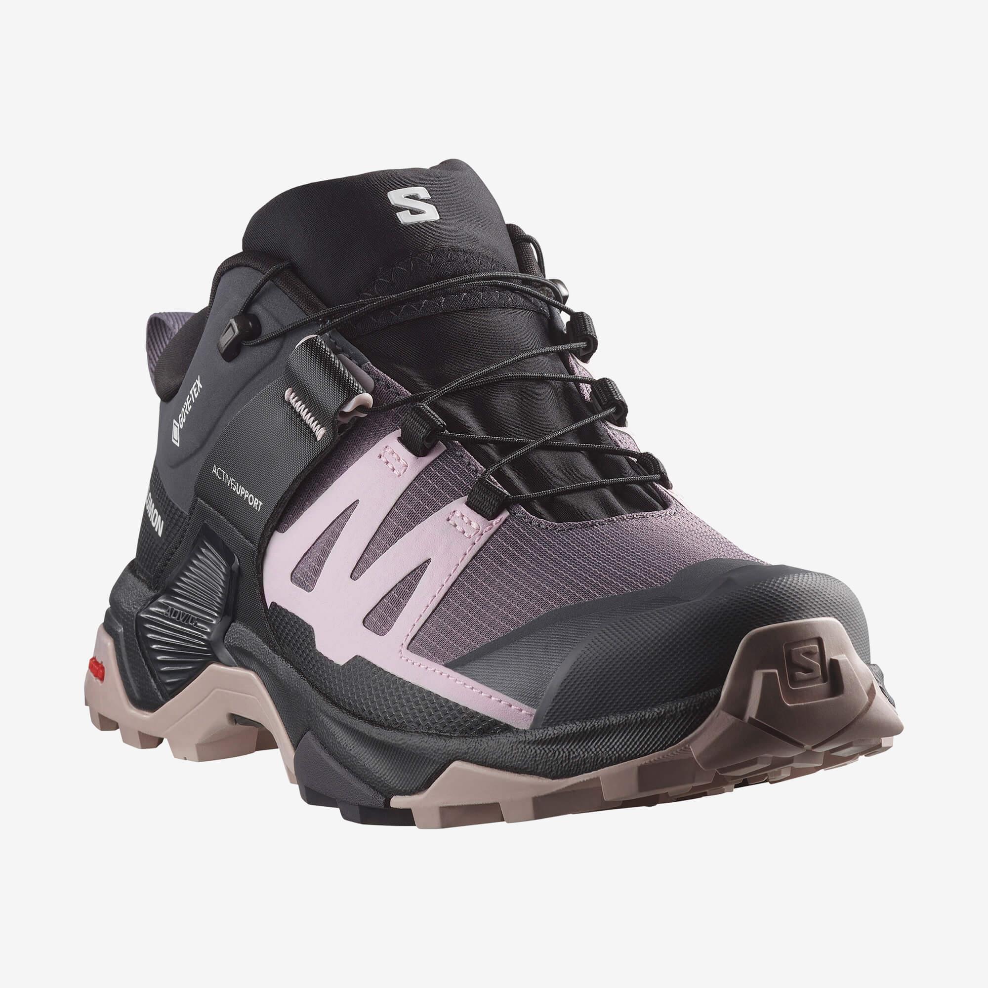Salomon X Ultra 4 Gore-Tex Kadın Outdoor Ayakkabı - Mor