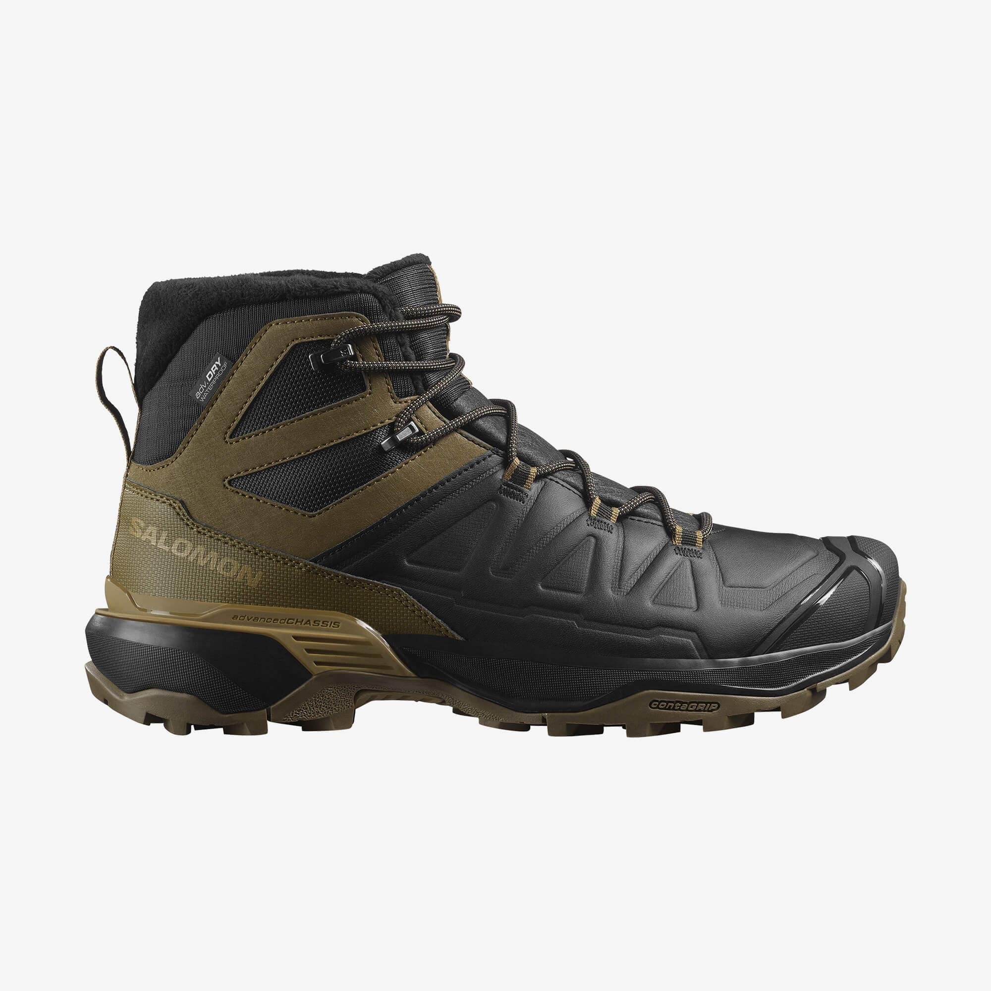 Salomon X Ultra Snowpilot Waterproof Erkek Outdoor Botu - Yeşil