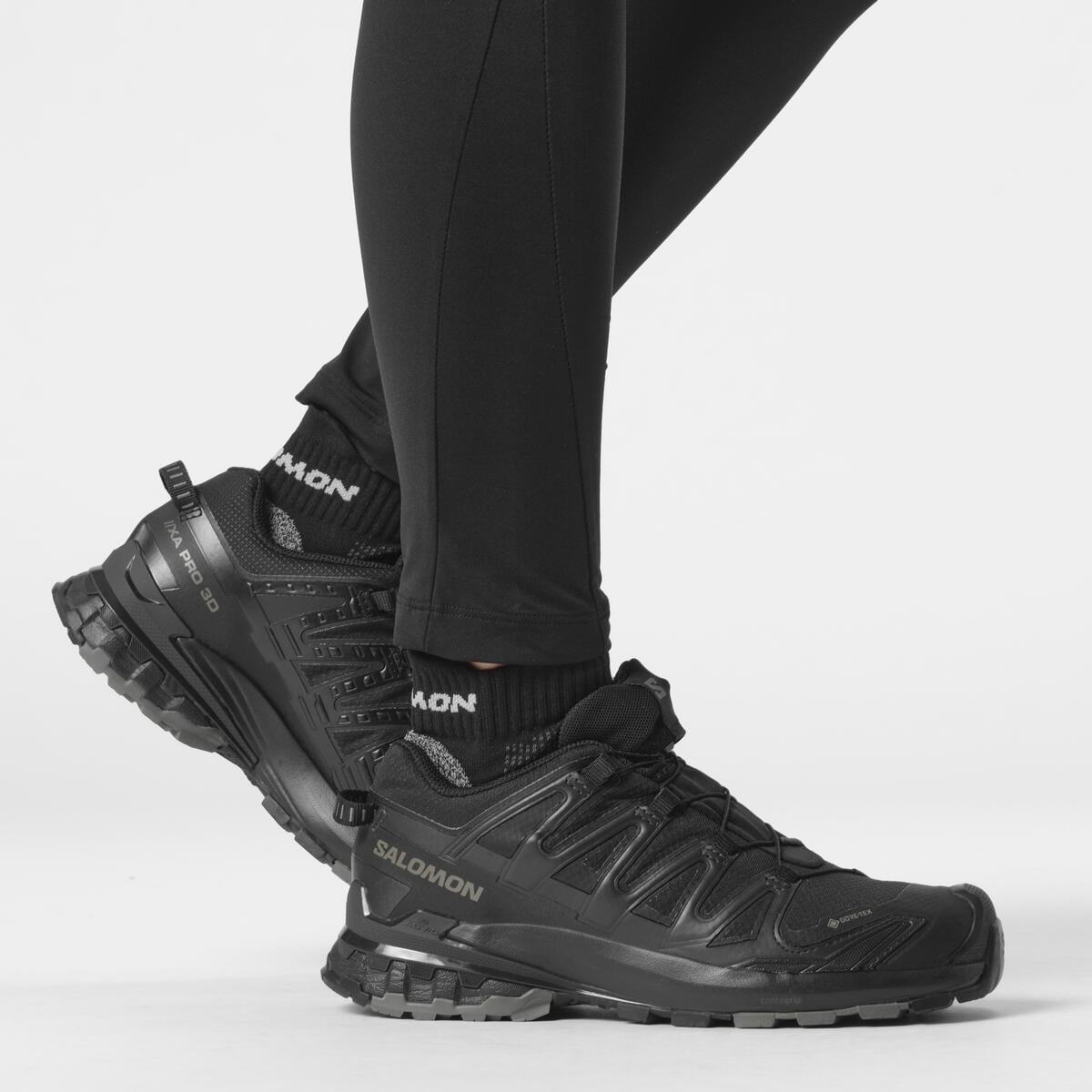 Salomon Xa Pro 3D V9 Gore-Tex Kadın Outdoor Ayakkabı - Siyah