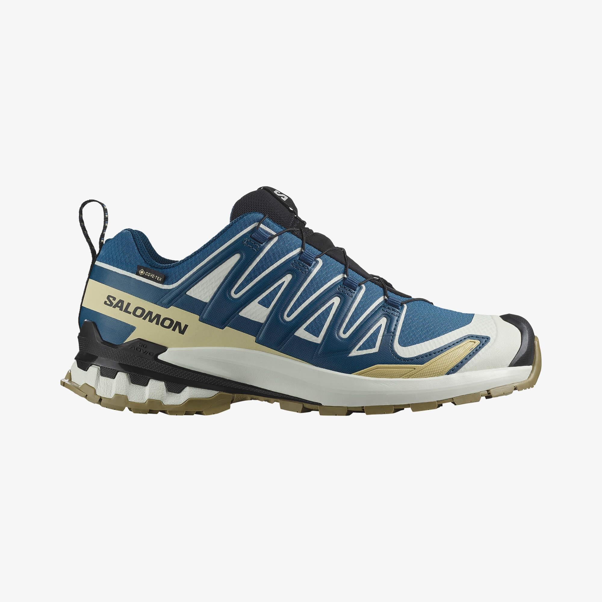 ナイトセール開始！30cm SALOMON XA PRO 3D V9 GTX Salomon XA PRO 3D V9 GORE-TEX Erkek Outdoor Ayakkabı Dark Blue