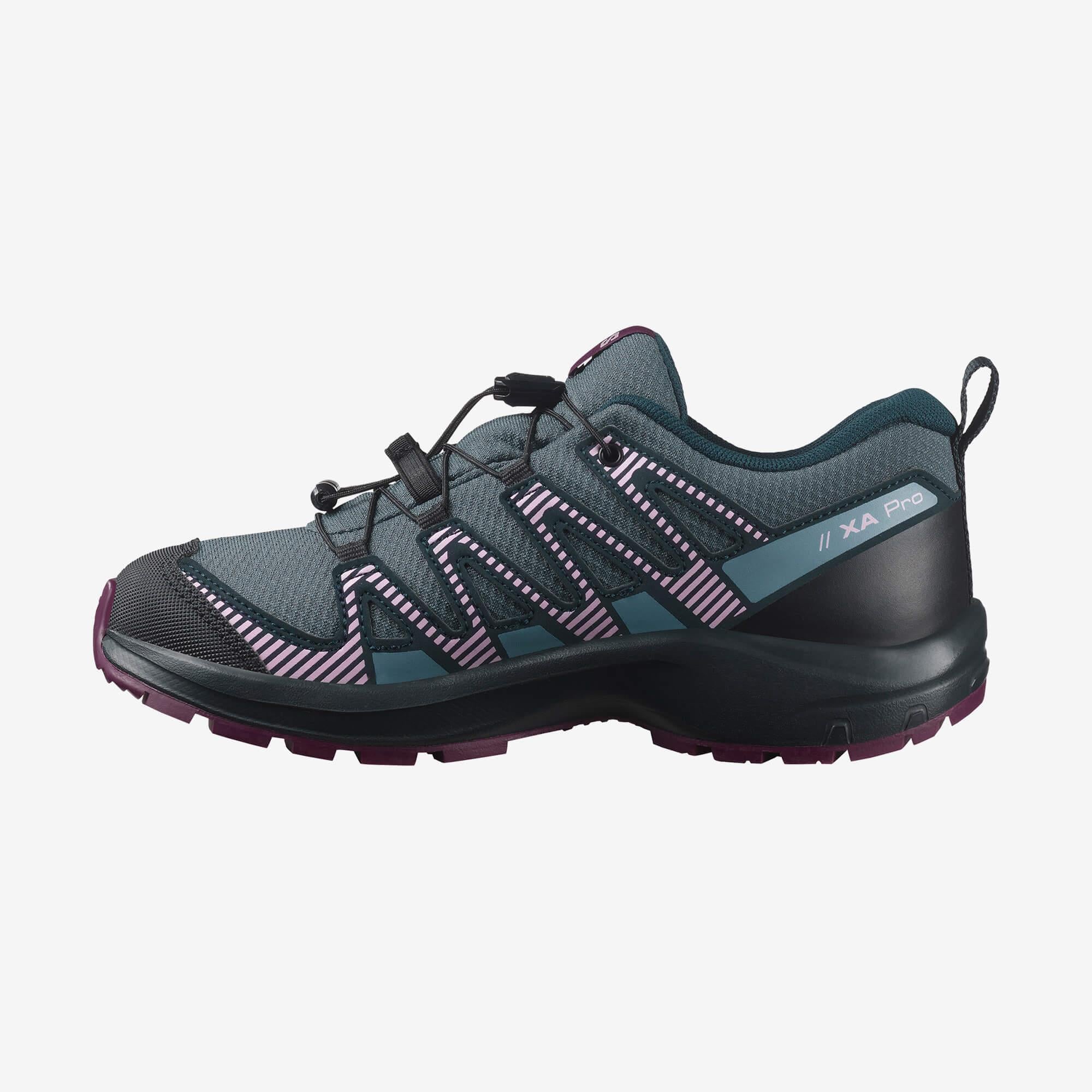 Salomon Xa Pro V8 Waterproof Çocuk Ayakkabı - Gri