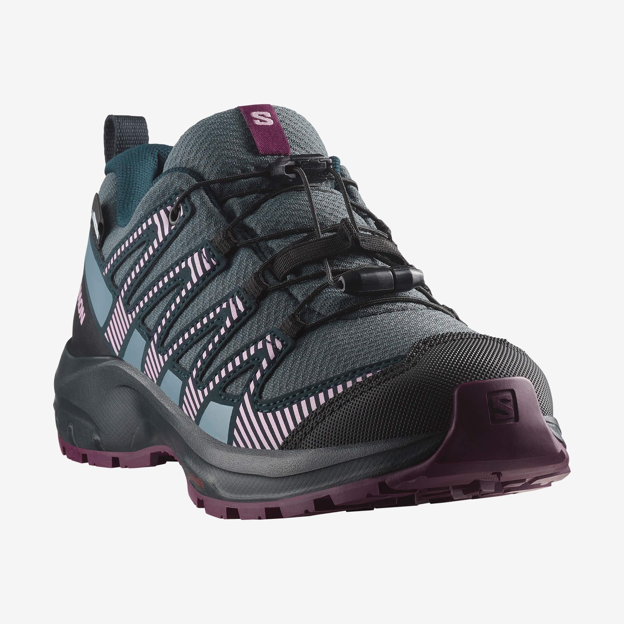Salomon Xa Pro V8 Waterproof Çocuk Ayakkabı - Gri