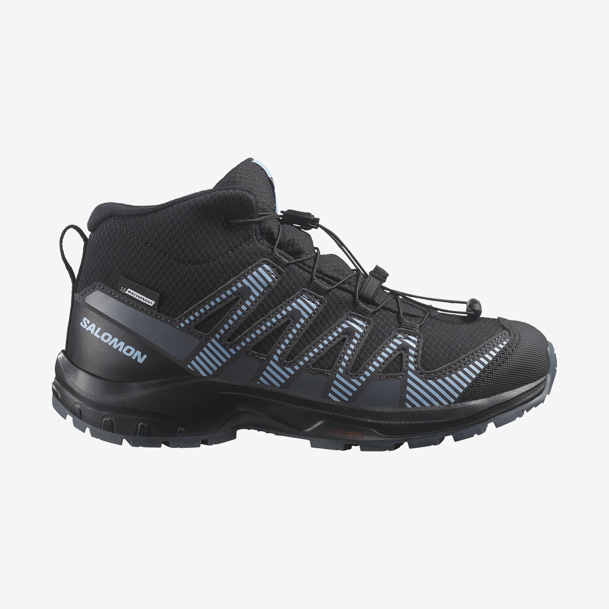 新品 Salomon XA PRO V8 MID CSWP J 21.5 Salomon Xa Pro V8 Mid Waterproof Çocuk Ayakkabı - Siyah