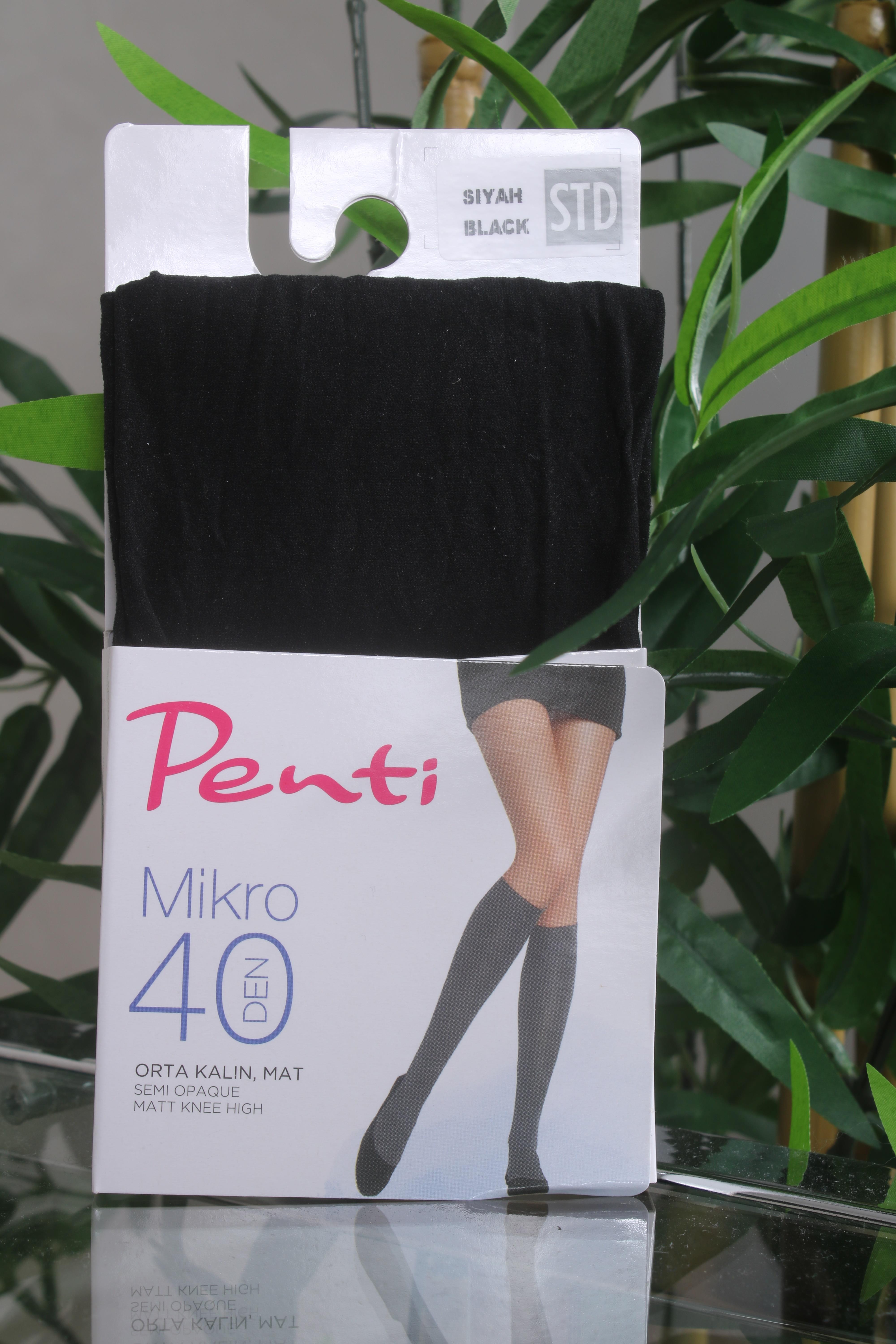 Penti Mikro 40 Dizaltı Çorap