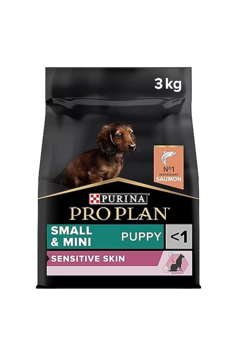 Pro Plan Sensitive Skin Small Mini Puppy Somonlu Kucuk Irk Yavru Kopek Mamas 3 Kg Petscoshop