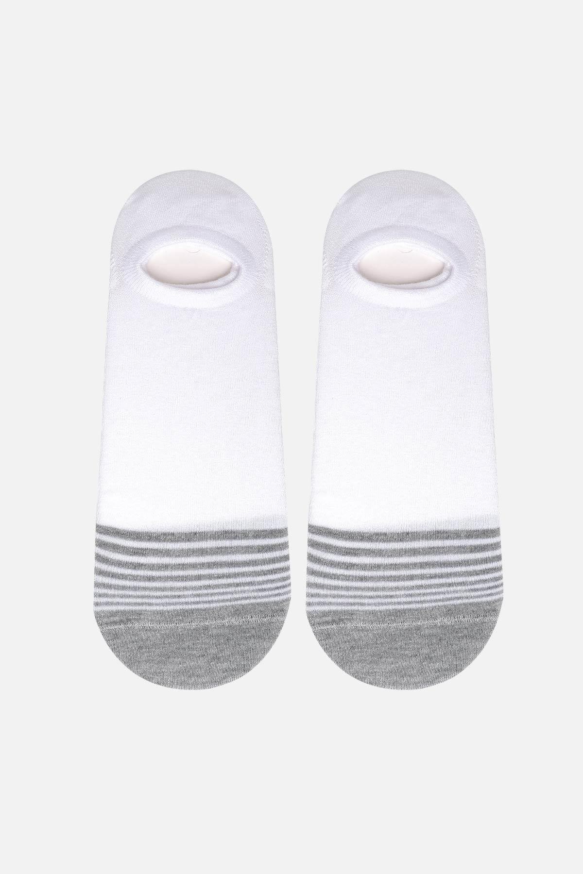 Aytuğ Erkek Modal Tekli Beyaz Sneaker Çorap A 13302 B