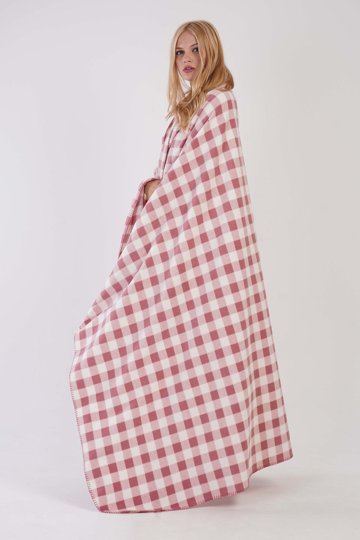 Mısırlı Unisex Polar Pembe Battaniye