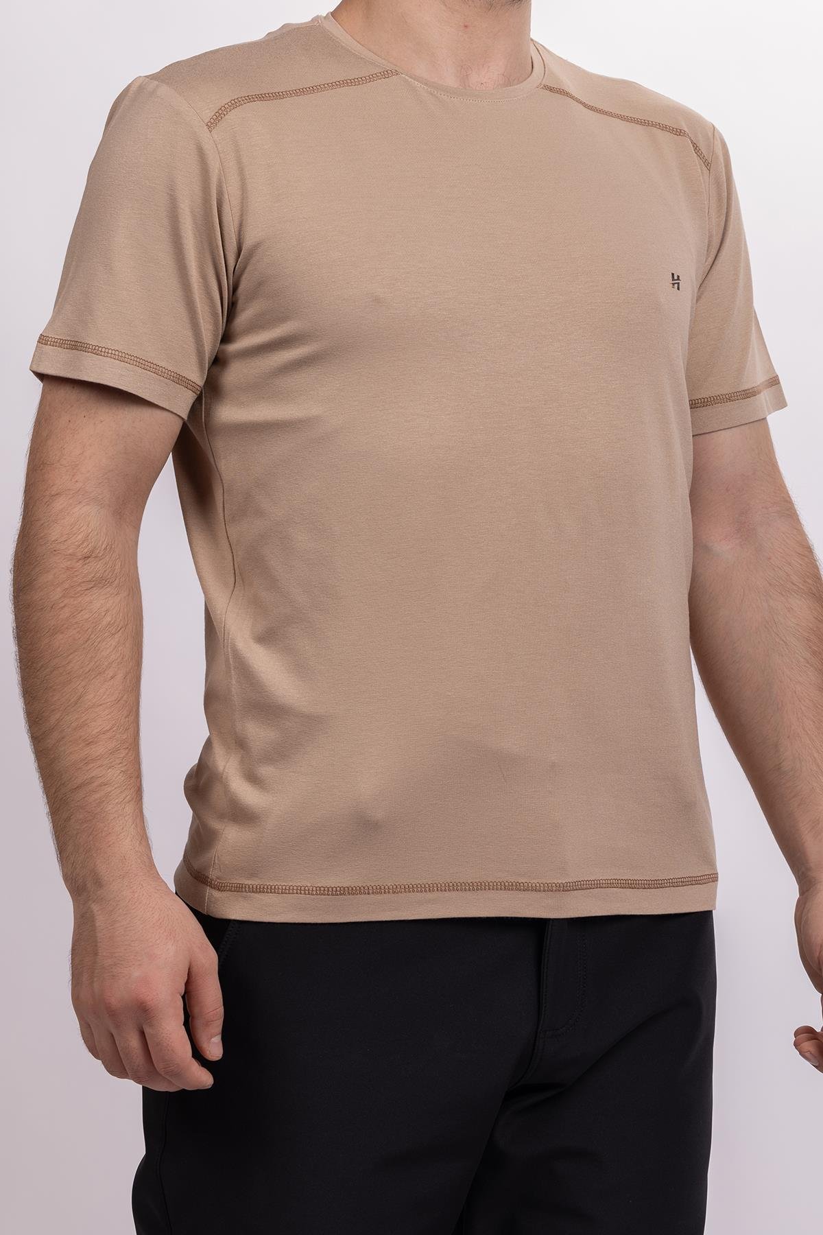 Basic beige t shirt hotsell