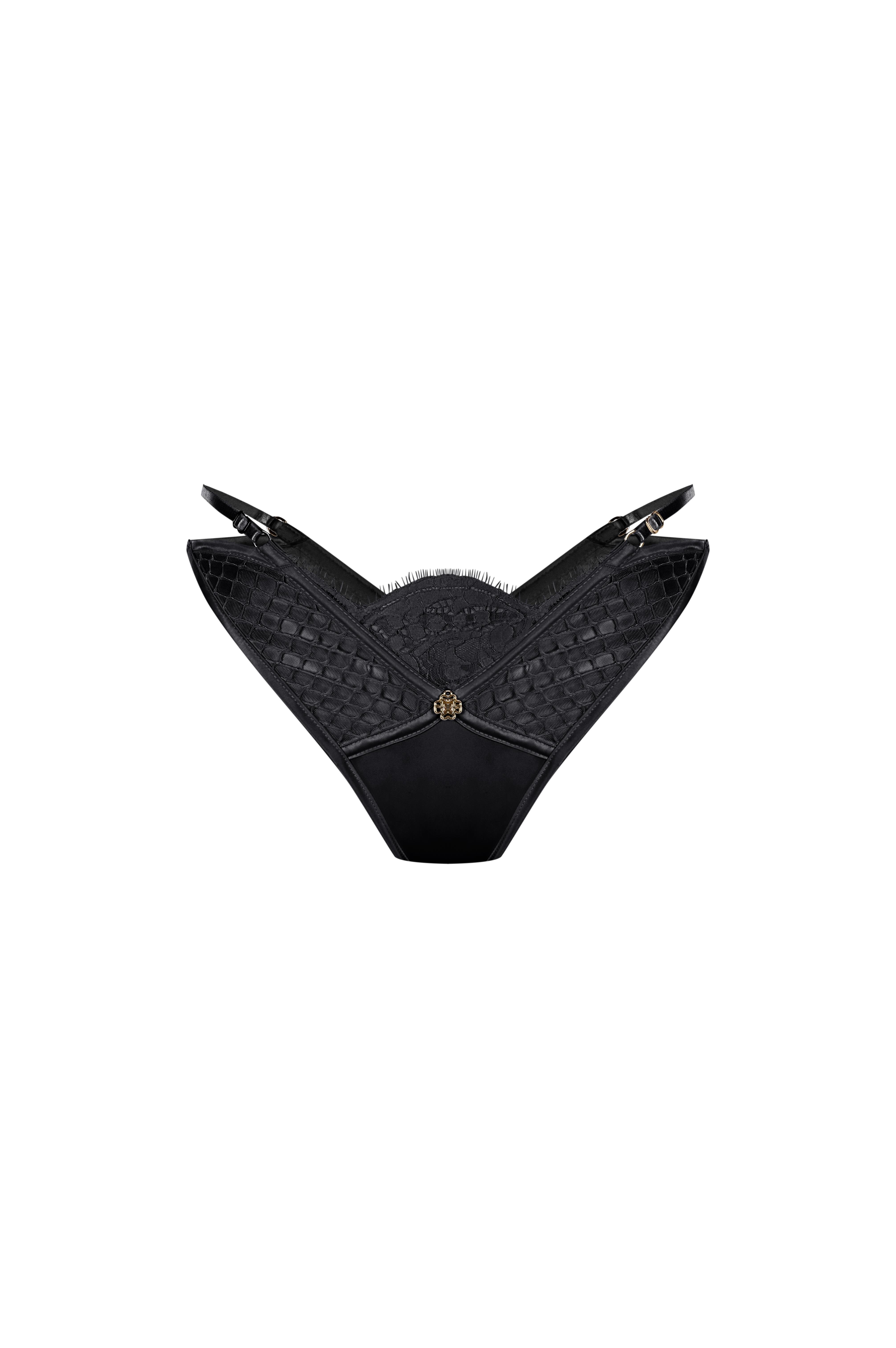 Calla Lily Lace Black brazillian