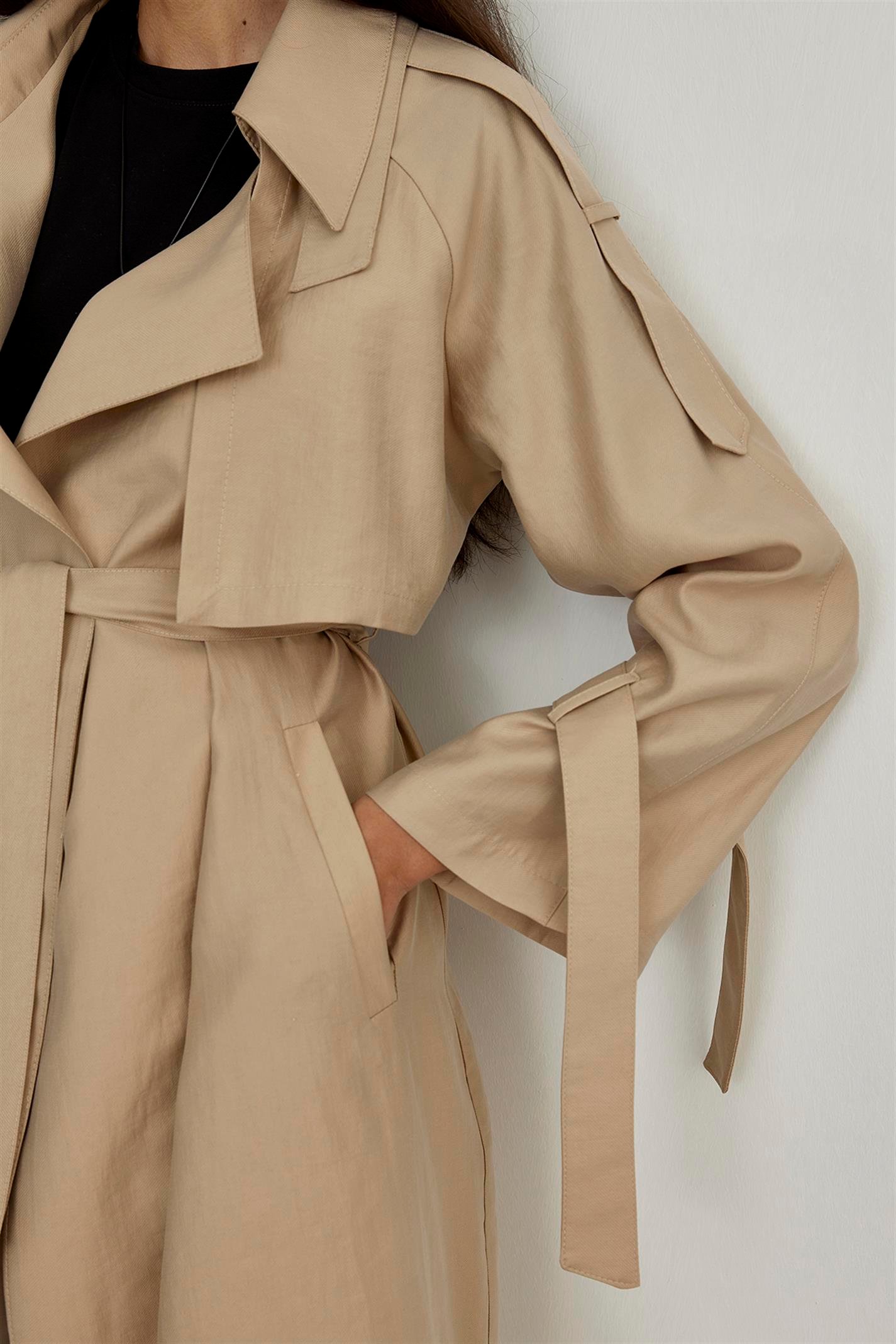 Beige The Base Trench Coat Suud Collection