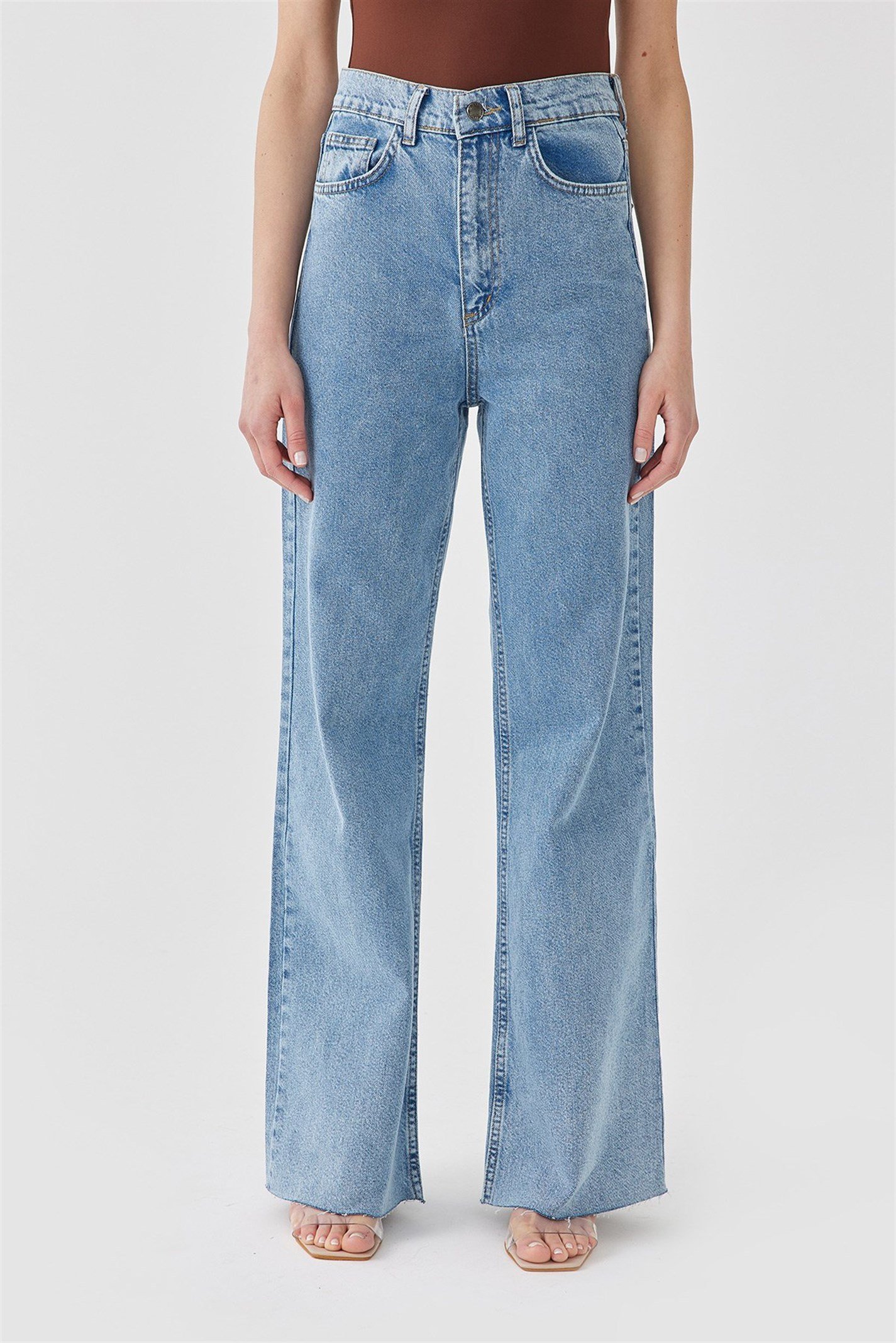 Blue Palazzo Jeans | Suud Collection