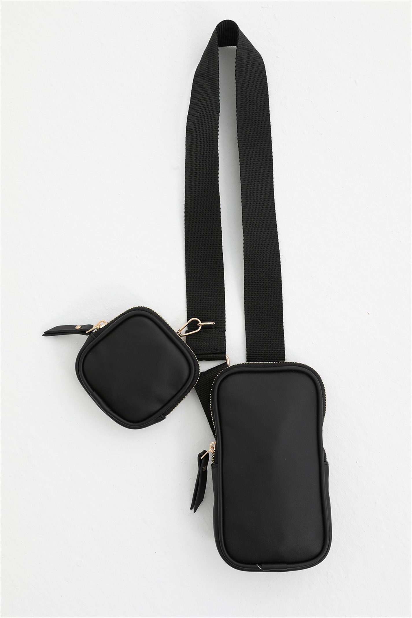 Siyah Çapraz Askılı Çanta | Suud Collection