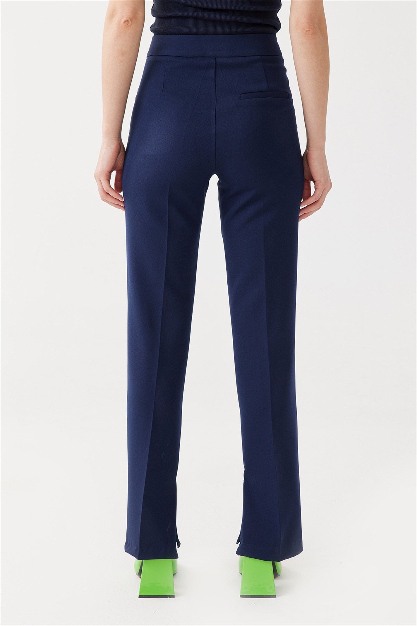 Women's Navy Blue Trousers