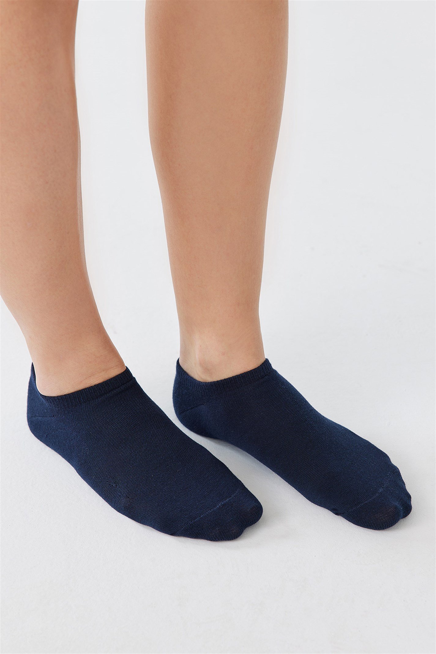 Lacivert Pamuklu Patik Çorap | Suud Collection