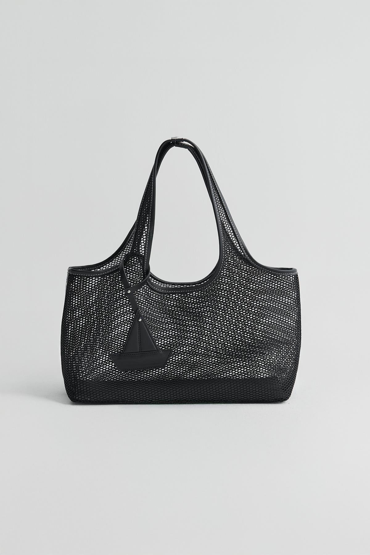 バッグ SSU Mesh Crossbody Bag Black