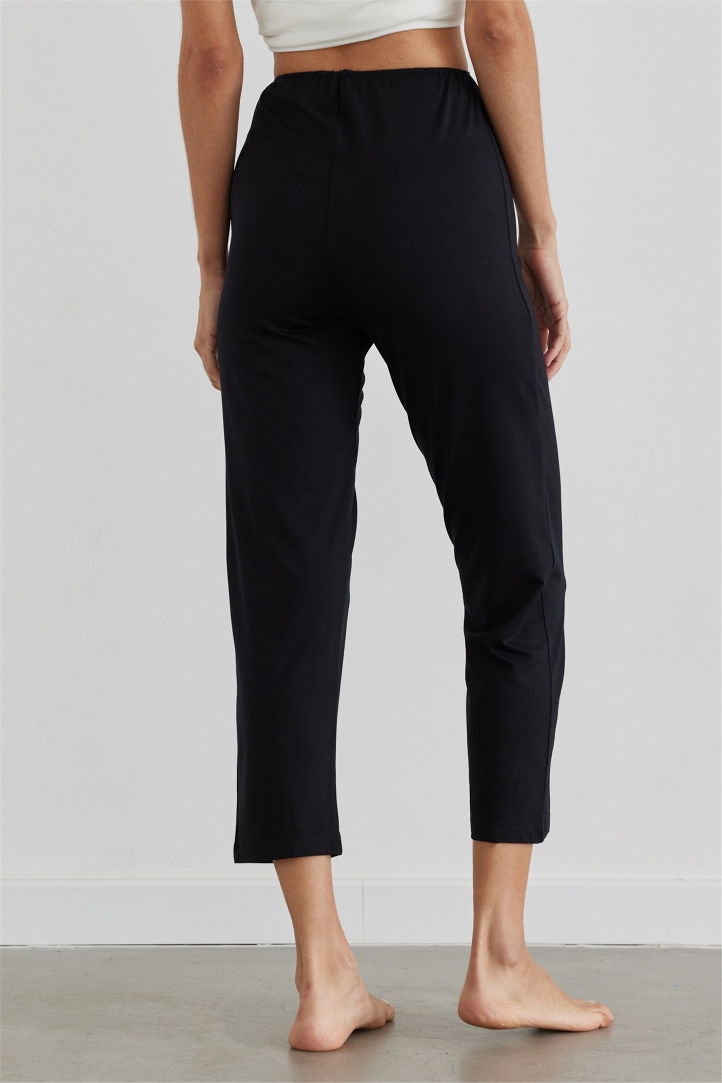 Siyah Astar Penye Pantolon | Suud Collection