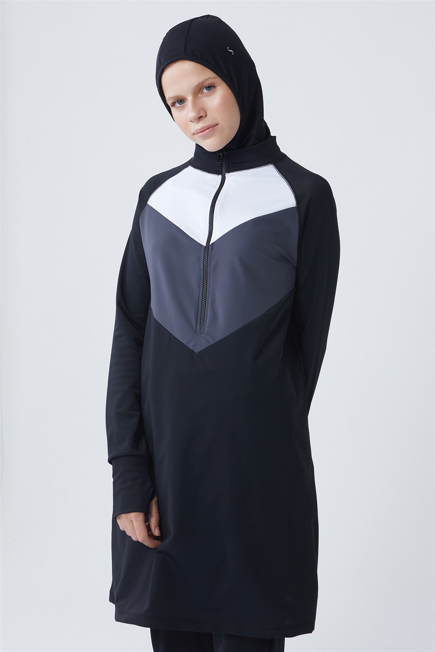 Colorful Elastane Hijab Swimsuit Tunic | Suud Collection
