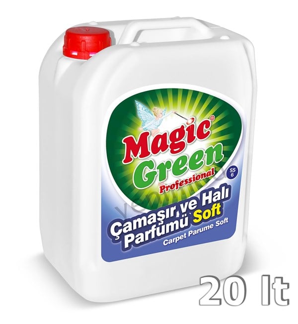 Magic Green Professional Çamaşır ve Halı Parfümü Soft 20 lt