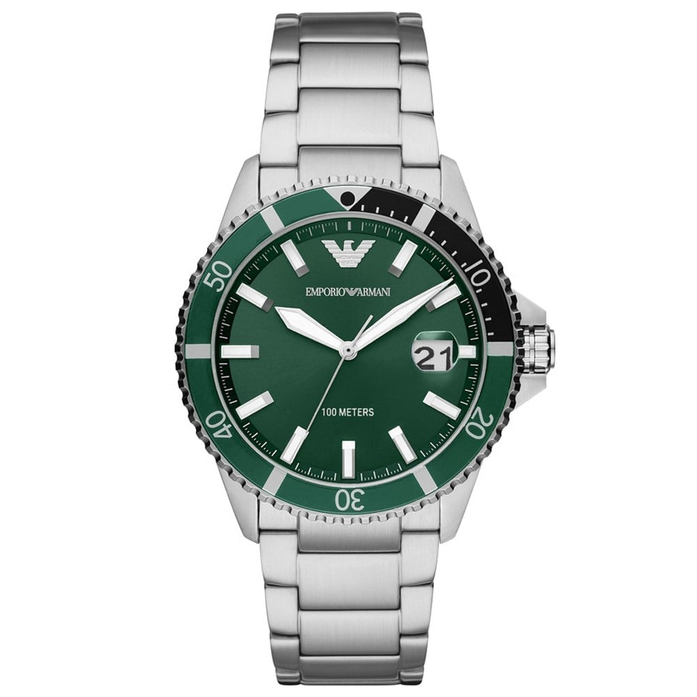 Green armani best sale