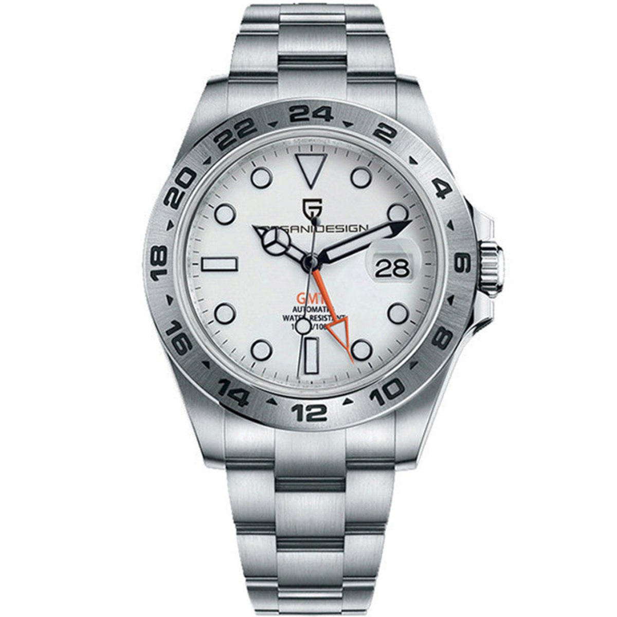 Pagani Design PD-1682-2 Explorer II Gmt Otomatik Erkek Kol Saati