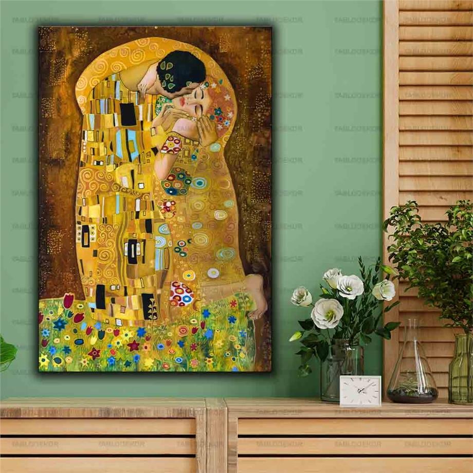 GUSTAV KLIMT OPUCUK SIM DOKULU KANVAS TABLO ürününe, KANVAS TABLOLAR kategorisinden hemen satın alabilirsiniz.