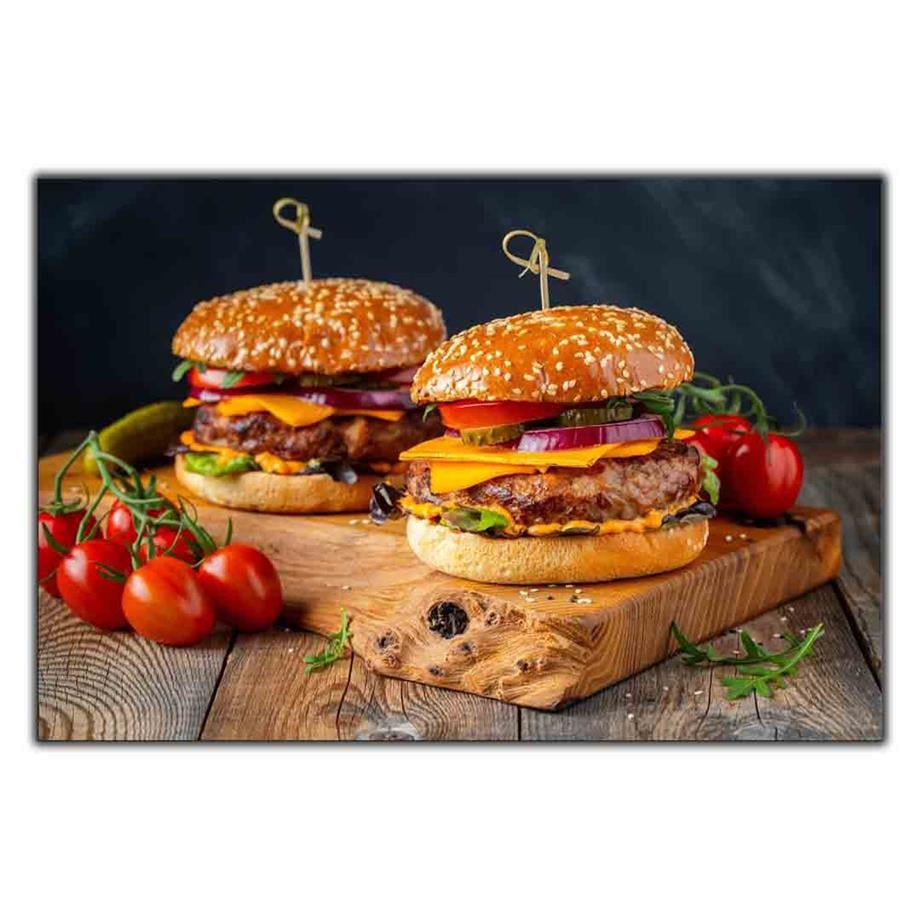 HAMBURGER VE DOMATES KANVAS TABLO ürününe, KANVAS TABLOLAR kategorisinden hemen satın alabilirsiniz.
