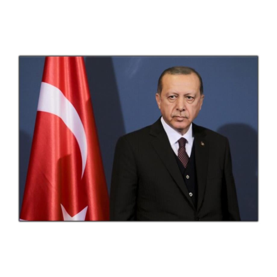 RECEP TAYYİP ERDOĞAN KANVAS TABLO ürününe, KANVAS TABLOLAR kategorisinden hemen satın alabilirsiniz.