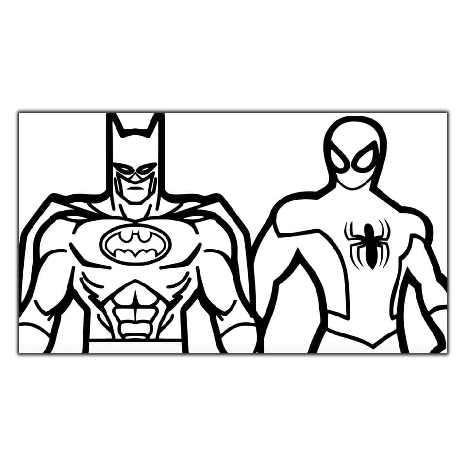 SPIDERMAN VE BATMAN ÇİZGİ FİLM BOYAMA TABLOSU KANVAS TABLO ürününe, BOYAMA TABLOLARI kategorisinden hemen satın alabilirsiniz.