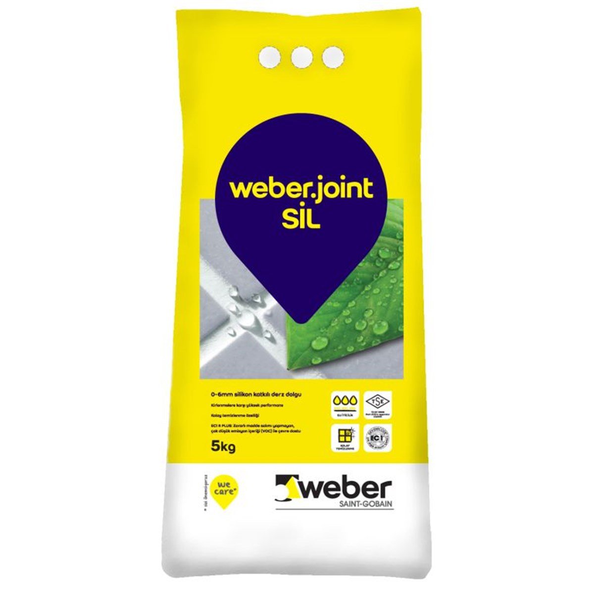 Weber Joint Sil Açık Gri Derz Dolgu 5 KG