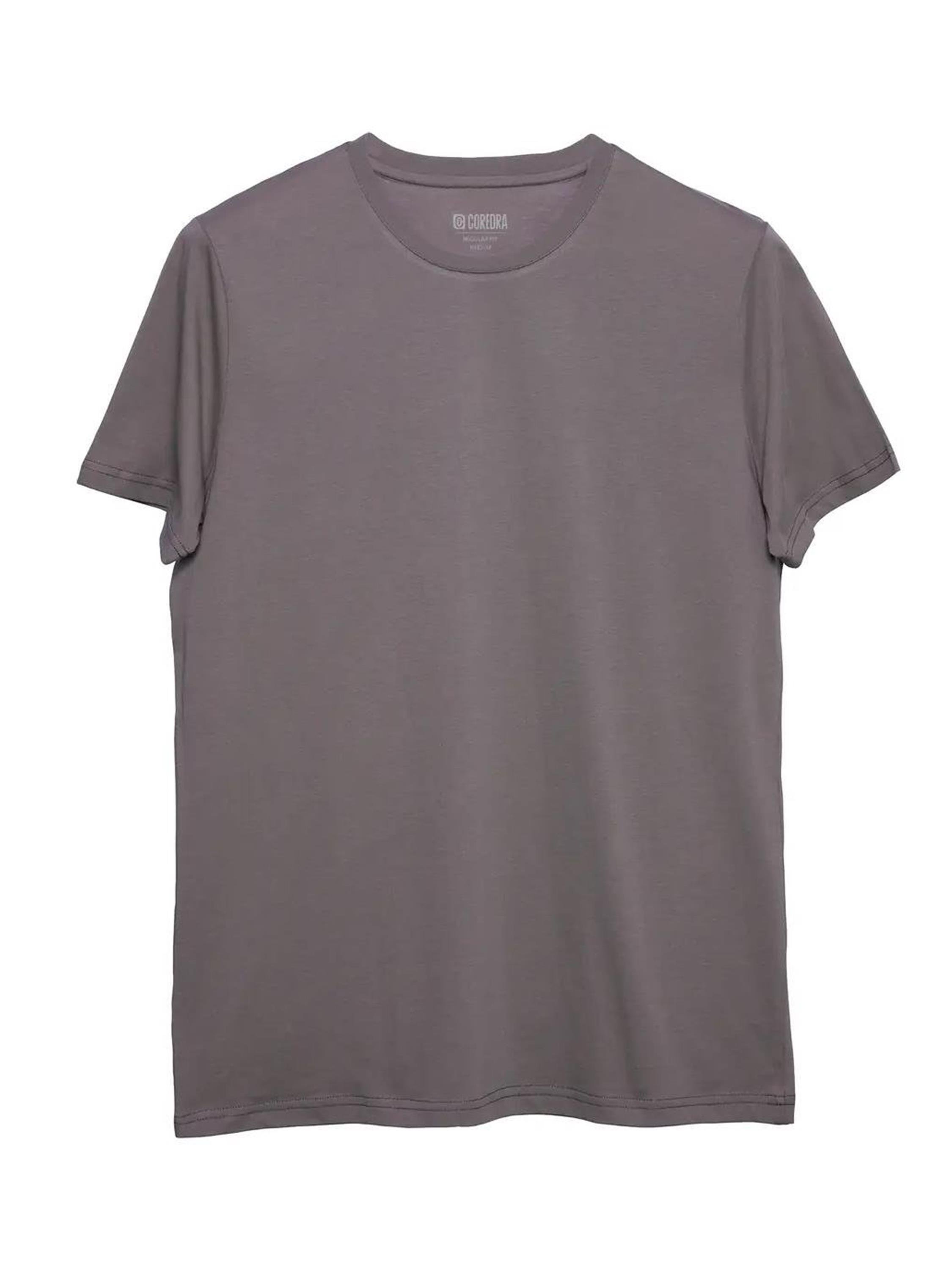 Füme Basic Tişört | Modern ve Şık Günlük Giyim